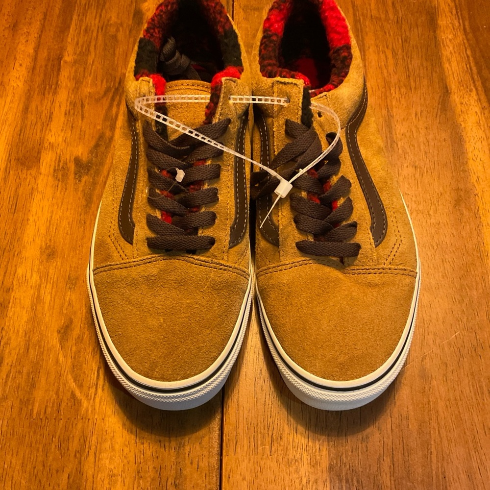 Vans Brown Suede Sneakers